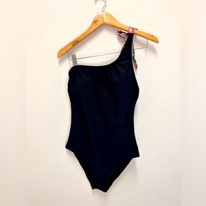 Black one piece swimsuit -Target brand- size medium (8-10)